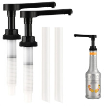 Coffee Syrup Pump,10ml Syrup Bottle Pump,Hand Pressure Syrup Nozzle Pump,Coffee Syrup Pump Dispenser