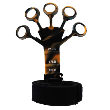 Pinza per  Esercitatore per  Allenatore di Forza Recupero Strumenti Fisici Chitarra Dito Flessione Estensione Allenamento Arancione