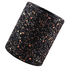 Sequin Makeup Brush Holder and Organizer Cup for Vanity Desk, Stylish Compact Dual Purpose Design