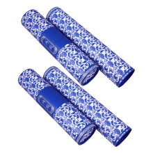 2pcs Expandable Poster Tube Set White Porcelain Art Storage Telescoping Document Holder for Maps and Drawings