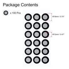 1000Pcs 3D Scanner Markers 12mm for 3D Scanner, 3D Tracking Dots Reference Point Markers, Diffuse Reflection Markers