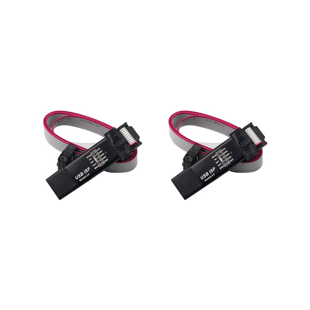 2X Usb Isp Usbisp Usbasp Asp Programmer For 51 Atmel Avr Win7 64 6032583391255