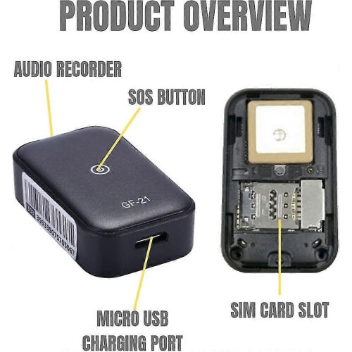 Gf-21 Mini GPS Tracker Φωνητική εγγραφή με συσκευή εγγραφής ήχου Wifi/gsm 2