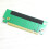 PCI-e PCI Express 16X 90 Degree Adapter Riser Card para 2U Computer Case Chassis PC Converter Expansion Card Components 6