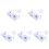 10Pcs White Camera Brackets Wall Mount for Outdoor Security Systems 2