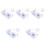 10Pcs White Camera Brackets Wall Mount for Outdoor Security Systems 3