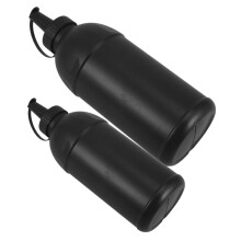2pcs Large Bead Storage Containers with Secure ScrewOn Lid, Transparent Refillable Bottles for Travel Crafts