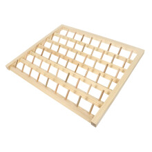 Wooden Thread Rack 54 Spool Wall Mounted Organizer for Sewing and Embroidery Easy Access Storage