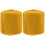 2Rolls Yellow Cotton Knitting String Soft DIY Rope for Handmade Crafts 2