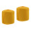 2Rolls Yellow Cotton Knitting String Soft DIY Rope for Handmade Crafts 4