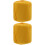 2Rolls Yellow Cotton Knitting String Soft DIY Rope for Handmade Crafts 5