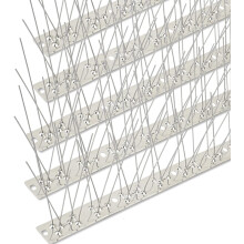 Valibe Vogelschutz-Stacheln Edelstahl 200ft Abdeckung 185 Pack für Tauben und kleine Vögel