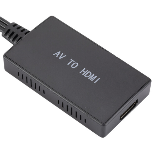 Μετατροπέας HDMI για συσκευές αναπαραγωγής DVD, προσαρμογέας RCA σε HDMI με υποστήριξ 2