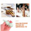 6pcs Ceramic Cat Brush Holder Set Calligraphy Brush Rest Keeps Brushes Organized and Protects Tips 3