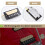 2 St Elgitarr Pickuper 50/52  Faced Humbucker Double Coil Elgitarr Pickuper 6