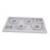 Bead Organizer Tray for Jewelry Making with Smooth Plated Surface, Easy Sorting and Display Board 1