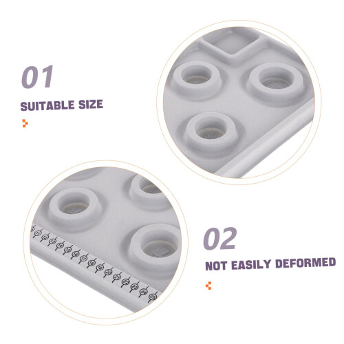 Bead Organizer Tray for Jewelry Making with Smooth Plated Surface, Easy Sorting and Display Board 2