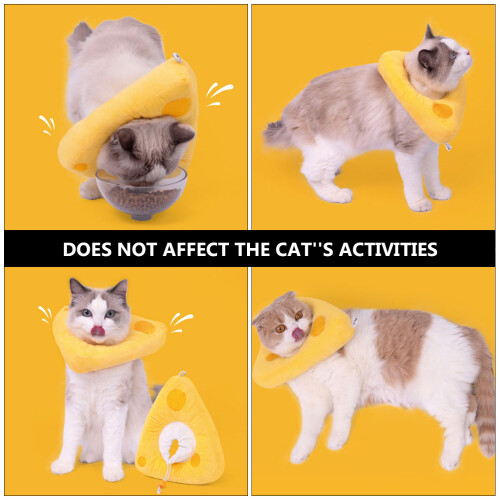 Collier Anti-Léchage Ajustable En Coton PP Pour Animaux 2