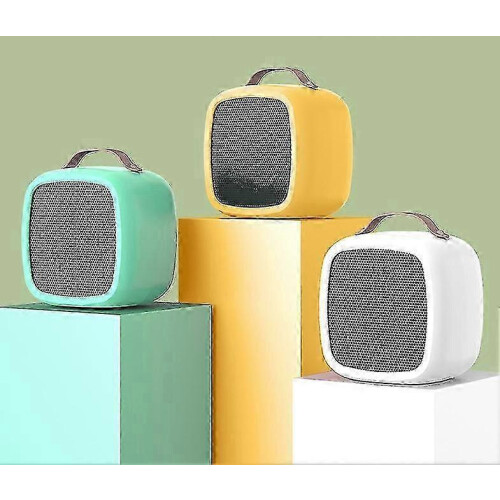 Elektrische mini-ventilatorverwarming op batterijen met thermostaat 2