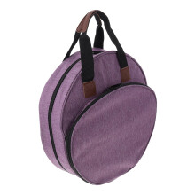 Knitting Storage Bag with Durable Zipper Sealing, Handheld Embroidery Organizer for Yarn and Sewing Kit