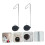 Sewing Machine Spool Stand 2 Pack Adjustable Thread Holder for Quilting Tangle Use 3