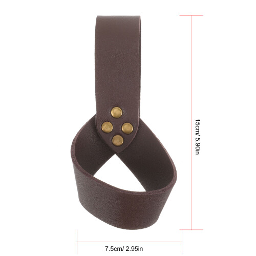 Support Épée Cosplay Ceinture Cuir PU Durable 1