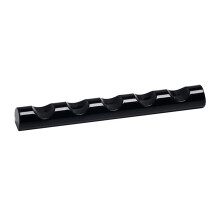 Nail Art Brush Holder and Pen Organizer Rack Black Stand for UV Gel Carving Pens Salon Use