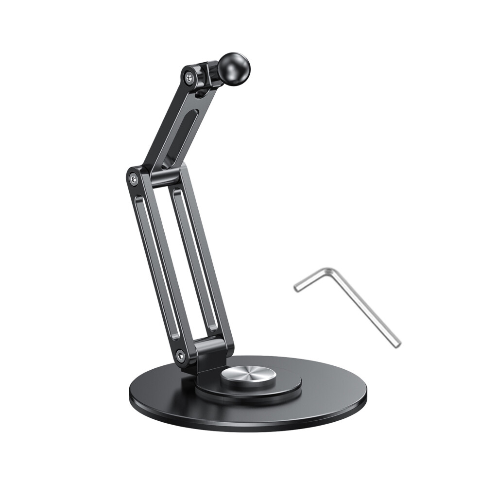 Aluminum 17Mm Ball Mount Base Mobile Phone Bracket For- Black 7627001389977
