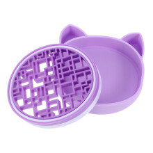 2 in 1 Cat Shaped Silicone Makeup Brush Cleaner and Drying Holder with NonSlip Base and HeatResistant Design