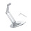 Rotatable 17mm Standard Ball Socket Aluminum Base-Silver 1