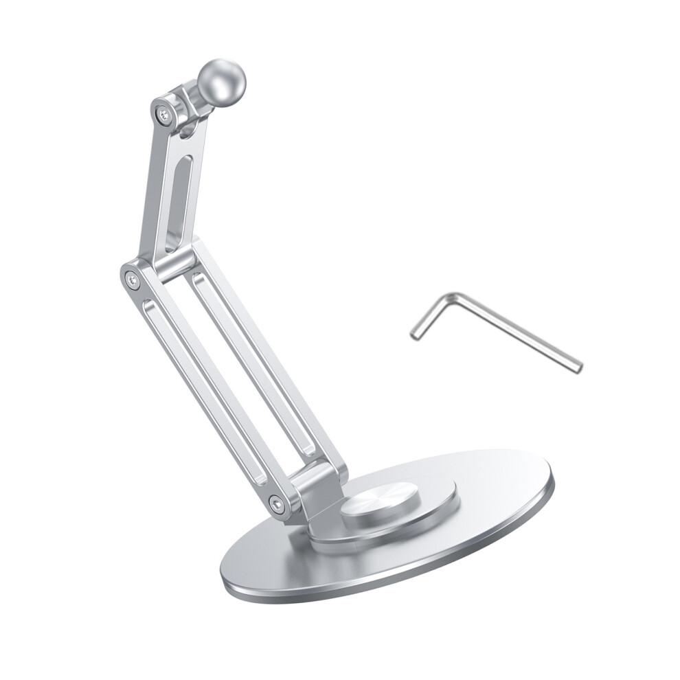 Rotatable 17Mm Standard Ball Socket Aluminum Base- Silver 7627001389908