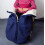 Fleece Lined Wheelchair Blanket with Weatherproof Outer Layer, Secure Straps and Zipper Access 3