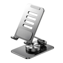 Cellphone Dock Foldable Tabletop Phone Support Cradle-Black