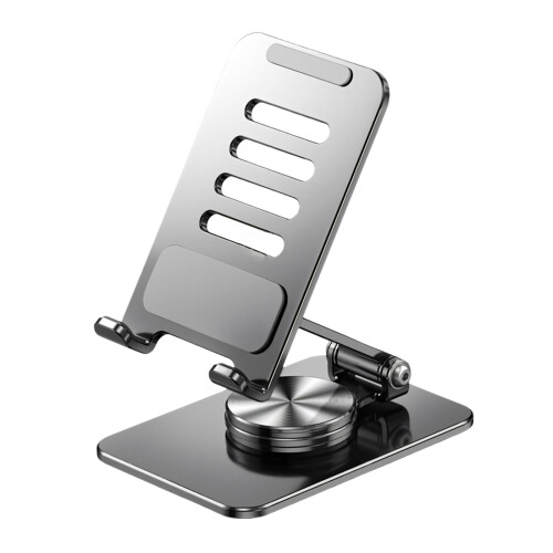 Cellphone Dock Foldable Tabletop Phone Support Cradle-Black