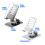 360 Degree Rotating Cellphone Holder Universal Phone-White 4