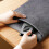 Cellphone Dock Foldable Tabletop Phone Support Cradle-Black 6