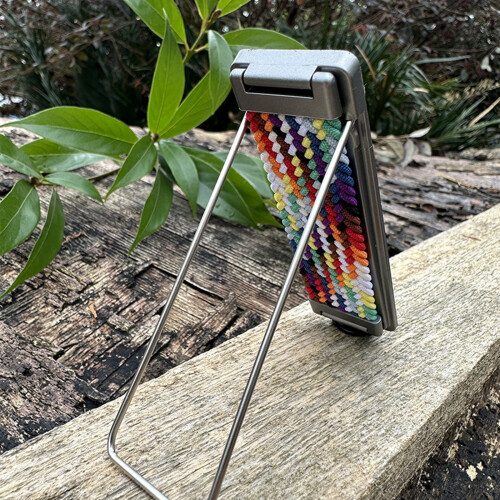 Phone Grip Holder Finger Kickstand Universal Smartphone-Black 2