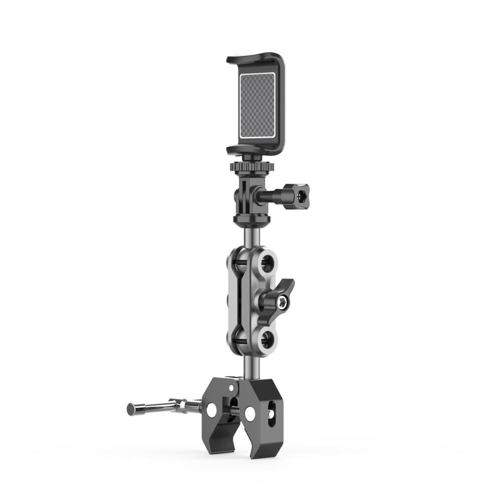 Flexible Heavy Duty Aluminum Clamp Holder-Mobile Phone Model 7627001390836