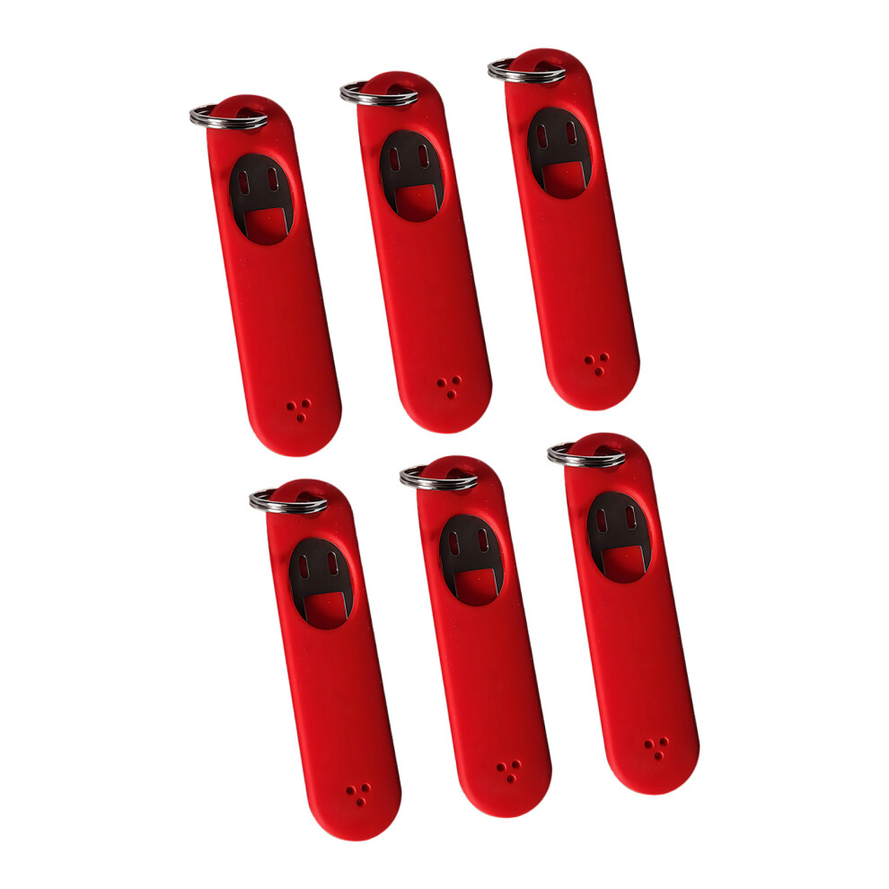 6Pcs Multifunctional Sims Card Eject Pin With Protective-Red 7627001391093