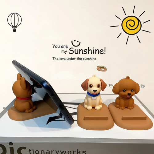 Fun Animal Shaped Smartphone Stand Support Bracket PVC-3 2