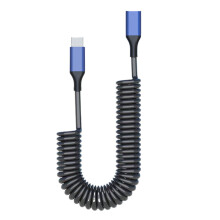 Expandable Type C Extension Wire 60W Charging 480Mbps-Blue