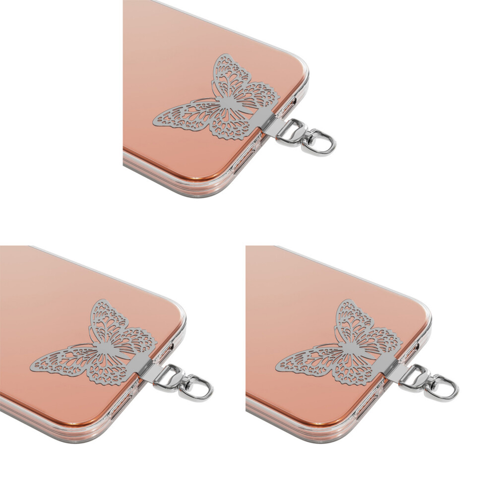 Universal Phone Lanyard Clip 3 Piece Stainless Steel Rotate-1 2 7627001390287