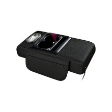 Flexible Vehicle Center Tray Including surrounding-Black