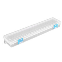 Translucent Plastic Paint Brush Case 13 x 2.8 x 1.4 Watercolor Brush Holder for Artists Organizer