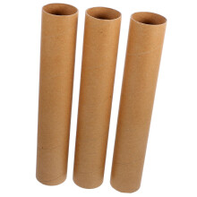 DIY Craft Paper Tubes 3Pcs Set with Ready‑to‑Decorate Surface for Painting Drawing and Classroom Projects