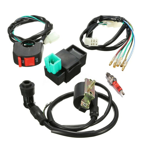 Compatible With Wiring Kill Switch Coil CDI Plug For 110cc 125cc 140cc Pit Bike 2