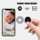 Wireless Bluetooth Magnetic Backup Camera, Backup Car Camera Rear View Screen Monitor System 2