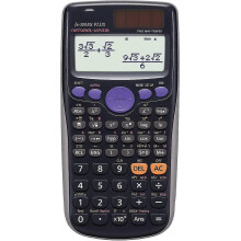 Fx-82es Plus wetenschappelijke rekenmachine voor scholen, zwart