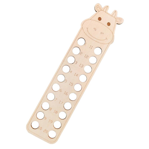 Wooden Embroidery Thread Organizer Board for Cross Stitch Floss – Smooth Surface, Tangle Design