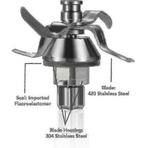 Replacement Stainless Steel Blade Compatible with Thermomix TM31 Kitchen Machine 1